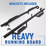 DURAFORCE Fit Toyota Tacoma 2005-2023 Crew Double Cab 3" Running Board Side Step Hoop bar