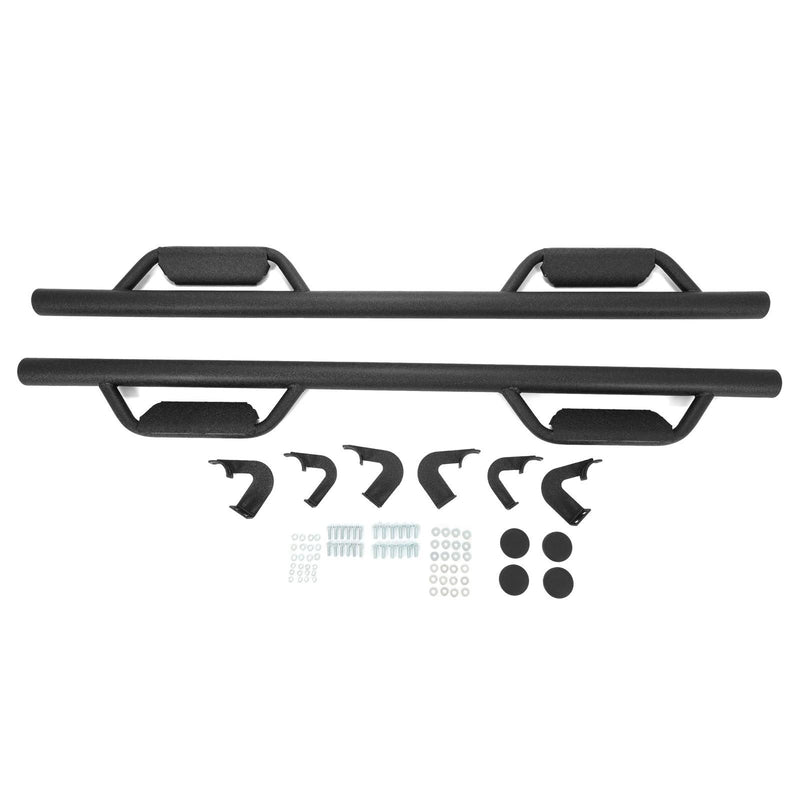 DURAFORCE Fit Toyota Tacoma 2005-2023 Crew Double Cab 3" Running Board Side Step Hoop bar