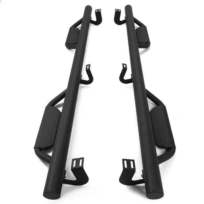 DURAFORCE Fit Toyota Tacoma 2005-2023 Crew Double Cab 3" Running Board Side Step Hoop bar