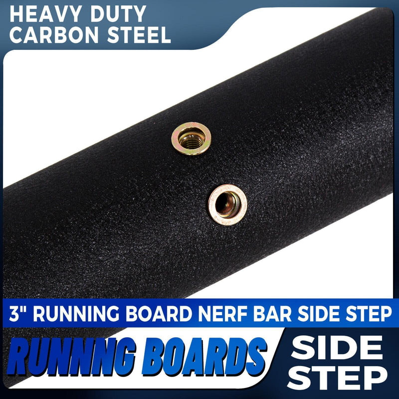 DURAFORCE Fit Toyota Tacoma 2005-2023 Crew Double Cab 3" Running Board Side Step Hoop bar