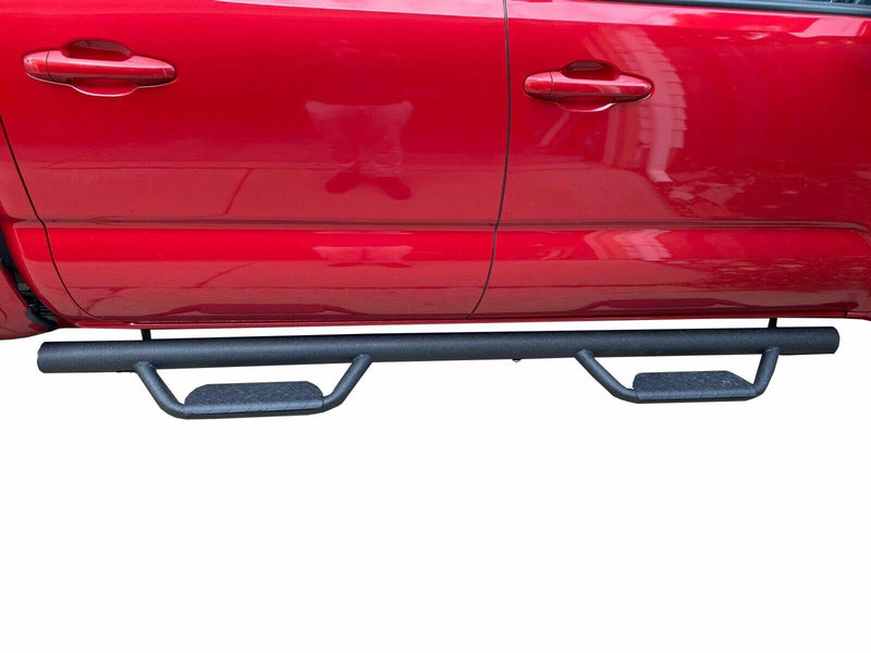 DURAFORCE Fit Toyota Tacoma 2005-2023 Crew Double Cab 3" Running Board Side Step Hoop bar