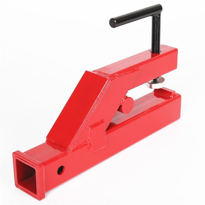 DURAFORCE 2" Mount Receiver Trailer Hitch Clamp On Bucket Bobcat Deere Tractor Skid Steer