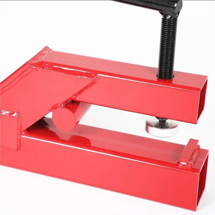 DURAFORCE 2" Mount Receiver Trailer Hitch Clamp On Bucket Bobcat Deere Tractor Skid Steer