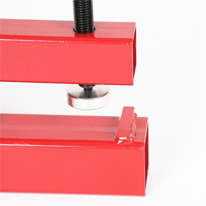 DURAFORCE 2" Mount Receiver Trailer Hitch Clamp On Bucket Bobcat Deere Tractor Skid Steer