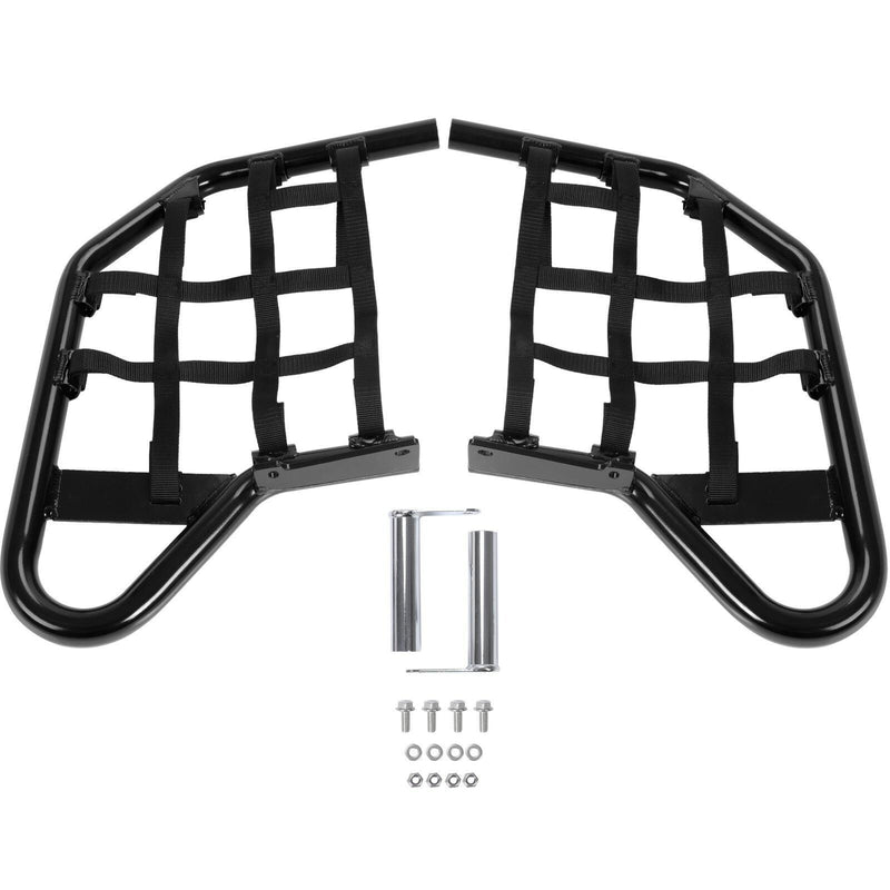 DURAFORCE Nerf Bars Foot Guard Pegs For Yamaha Raptor 700 YFM 700 YFM700 Black