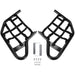 DURAFORCE Nerf Bars Foot Guard Pegs For Yamaha Raptor 700 YFM 700 YFM700 Black