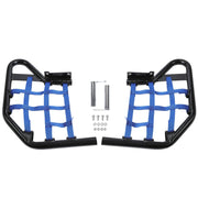 DURAFORCE Blue Aluminium Side Step Nerf Bars Foot Peg For Yamaha Raptor 700 YFM 700 YFM700