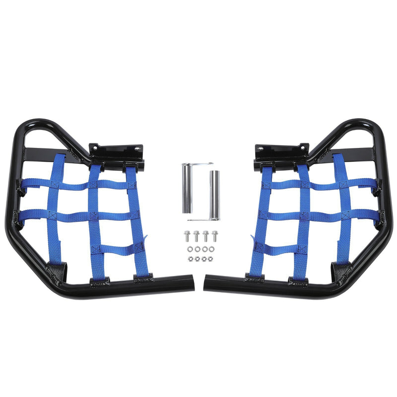 DURAFORCE Blue Aluminium Side Step Nerf Bars Foot Peg For Yamaha Raptor 700 YFM 700 YFM700