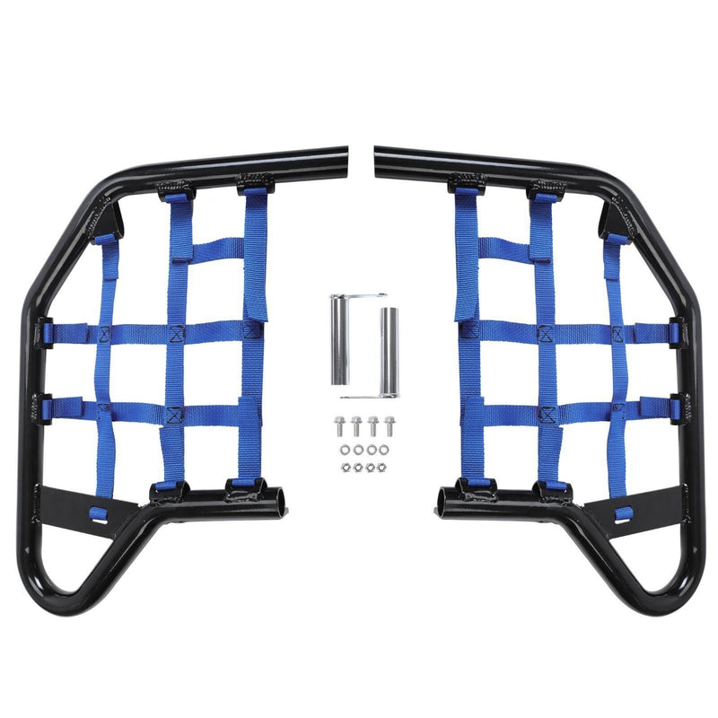 DURAFORCE Blue Aluminium Side Step Nerf Bars Foot Peg For Yamaha Raptor 700 YFM 700 YFM700