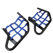 DURAFORCE Blue Aluminium Side Step Nerf Bars Foot Peg For Yamaha Raptor 700 YFM 700 YFM700
