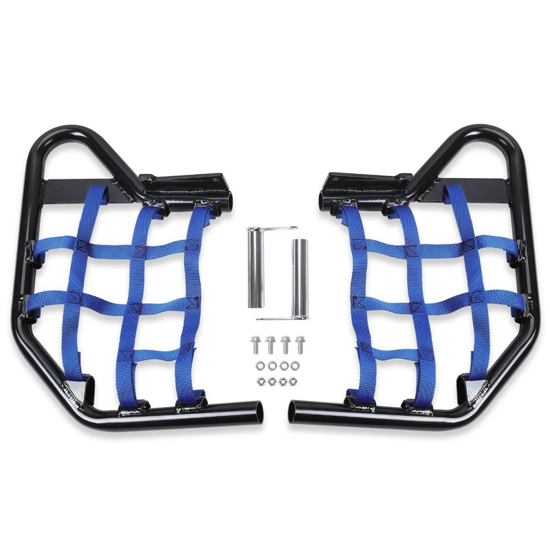DURAFORCE Blue Aluminium Side Step Nerf Bars Foot Peg For Yamaha Raptor 700 YFM 700 YFM700
