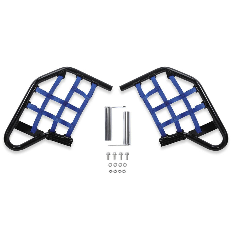 DURAFORCE Blue Aluminium Side Step Nerf Bars Foot Peg For Yamaha Raptor 700 YFM 700 YFM700