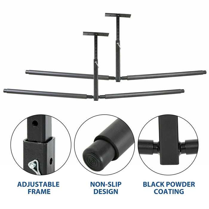 DURAFORCE 2 Kayak Ceiling Storage Rack | Hi-Port 2 | Adjustable Overhead Mount Frame