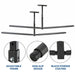 DURAFORCE 2 Kayak Ceiling Storage Rack | Hi-Port 2 | Adjustable Overhead Mount Frame