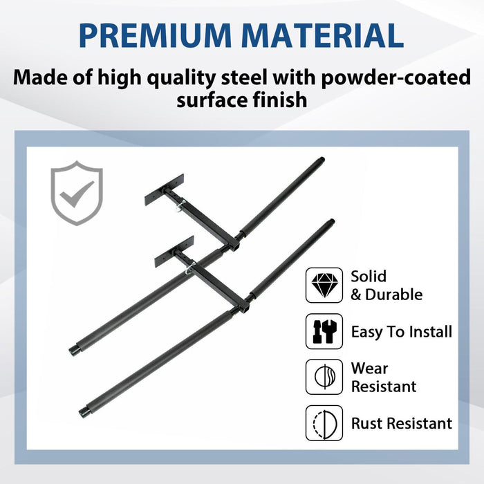 DURAFORCE 2 Kayak Ceiling Storage Rack | Hi-Port 2 | Adjustable Overhead Mount Frame