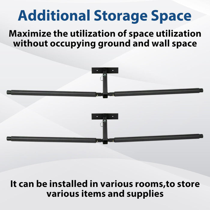 DURAFORCE 2 Kayak Ceiling Storage Rack | Hi-Port 2 | Adjustable Overhead Mount Frame