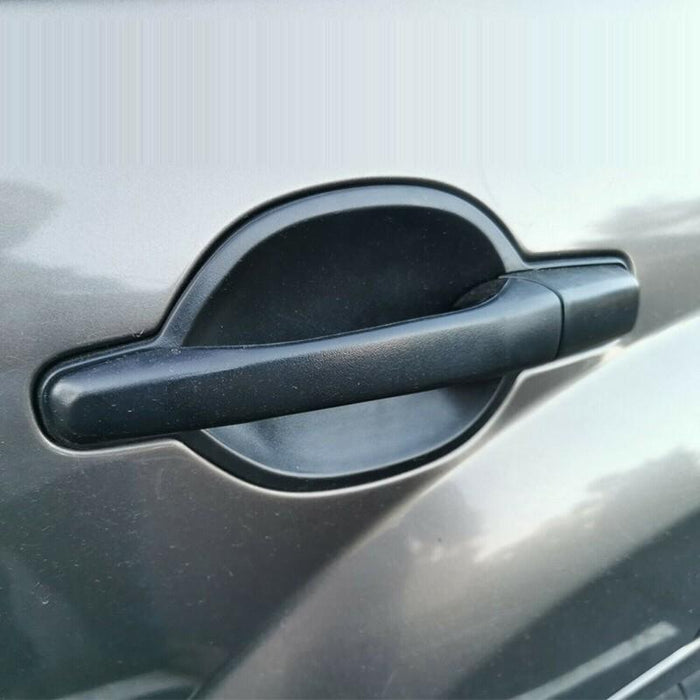 DURAFORCE Set of 4 For Mitsubishi Endeavor Exterior Door Handle Textured Black 04-11