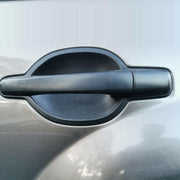 DURAFORCE Set of 4 For Mitsubishi Endeavor Exterior Door Handle Textured Black 04-11