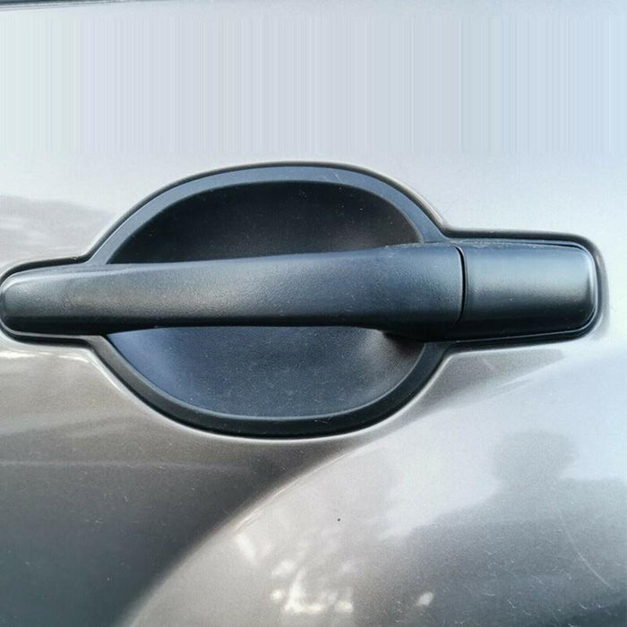 DURAFORCE Set of 4 For Mitsubishi Endeavor Exterior Door Handle Textured Black 04-11