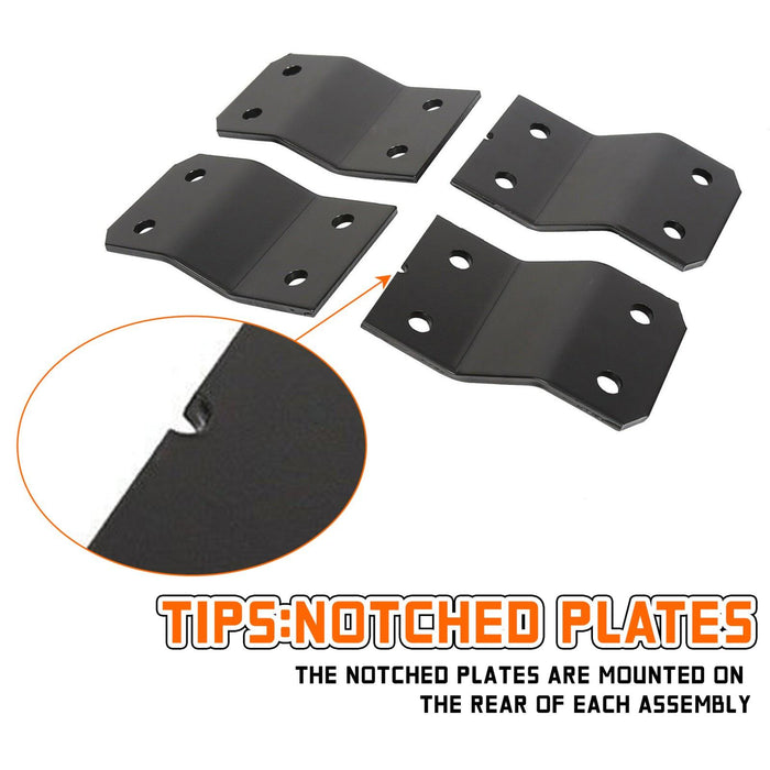 DURAFORCE 4'' Block Lift Kit For Yamaha G2 G9 Gas Electric 85-94 Golf Cart Mount Bracket