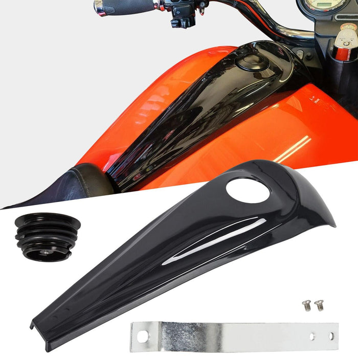 DURAFORCE For Harley Road Street Electra Glide 08-23 Dash Fuel Console+Gas Tank Cap Cover