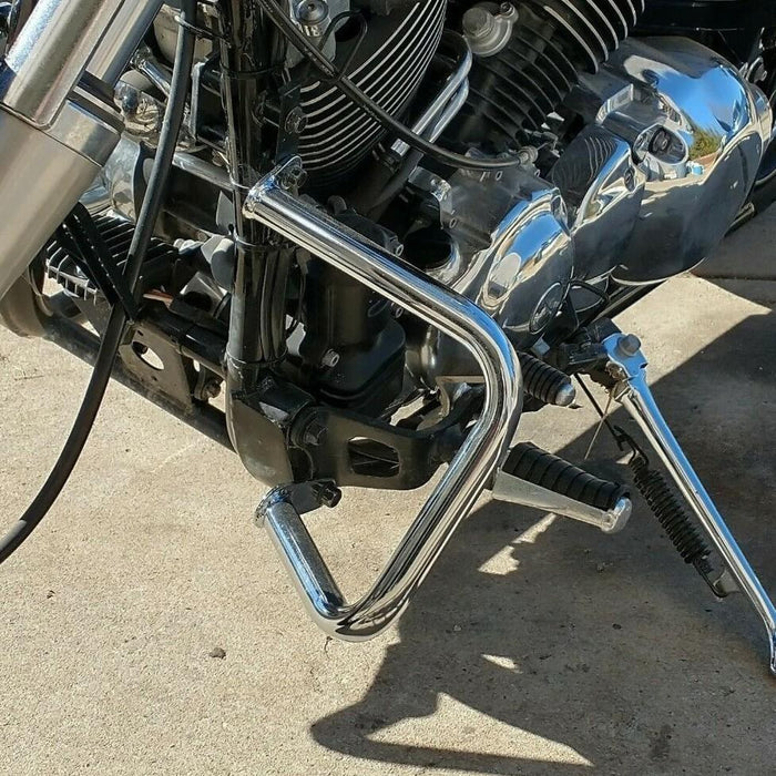 DURAFORCE Highway Crash Bars Engine Guard For Yamaha V-Star 650 400 XVS650 Classic 98-16