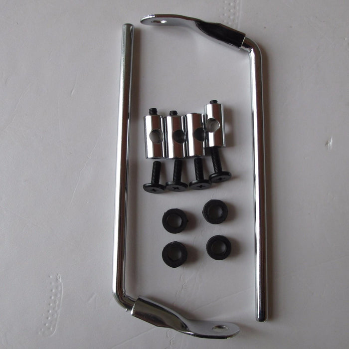 DURAFORCE Clear Scooter Motorcycle Windshield Screen For Moped Visor 125cc 150cc Gas Gy6