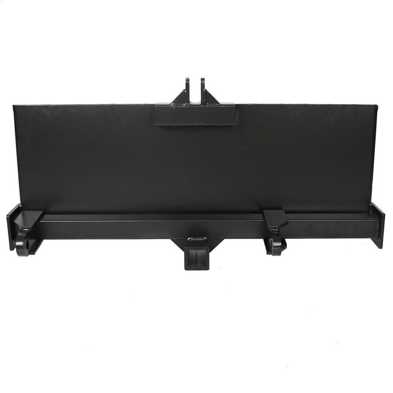 DURAFORCE 3-Point Attachment Adapter Adjustable Skid Steer Hitch Quick Attach Equipment