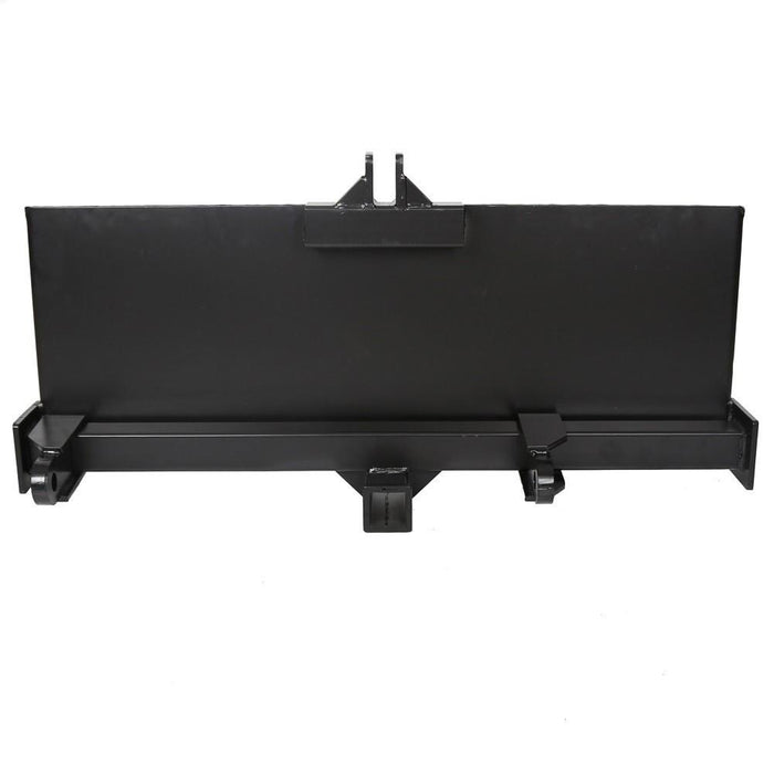 DURAFORCE 3-Point Attachment Adapter Adjustable Skid Steer Hitch Quick Attach Equipment