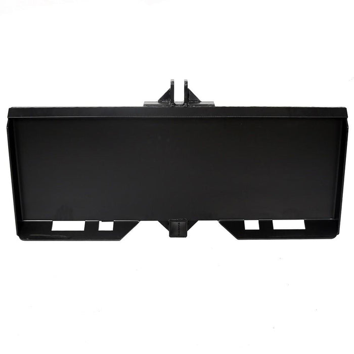 DURAFORCE 3-Point Attachment Adapter Adjustable Skid Steer Hitch Quick Attach Equipment