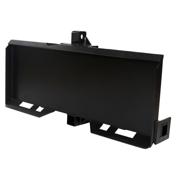 DURAFORCE 3-Point Attachment Adapter Adjustable Skid Steer Hitch Quick Attach Equipment