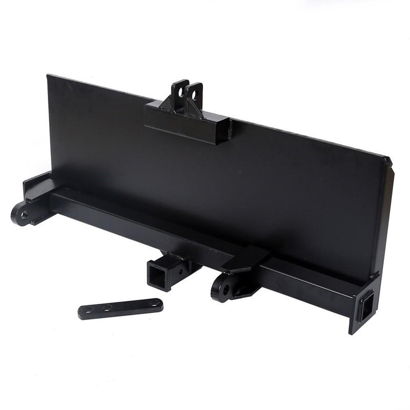 DURAFORCE 3-Point Attachment Adapter Adjustable Skid Steer Hitch Quick Attach Equipment