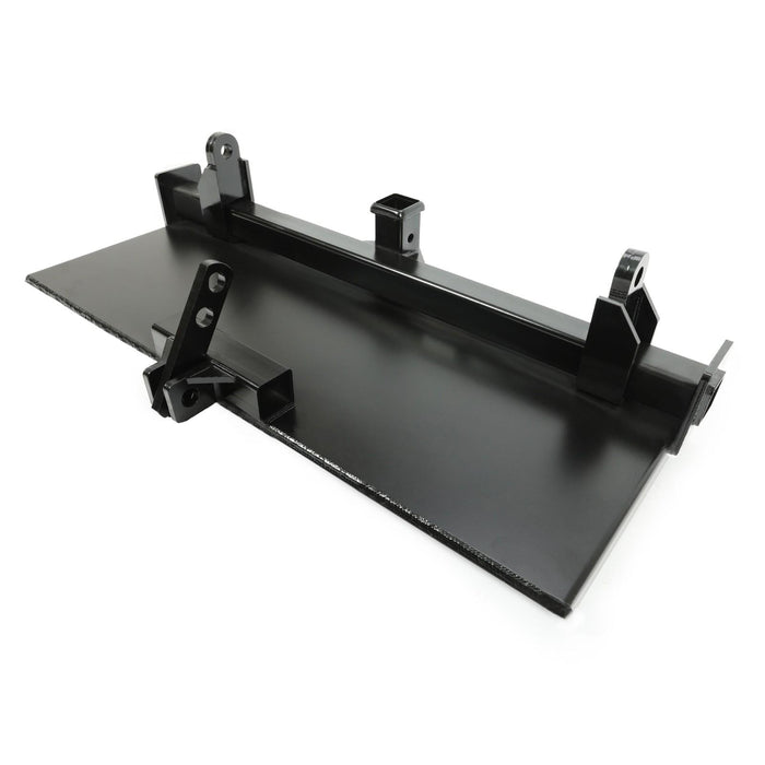 DURAFORCE 3-Point Attachment Adapter Adjustable Skid Steer Hitch Quick Attach Equipment