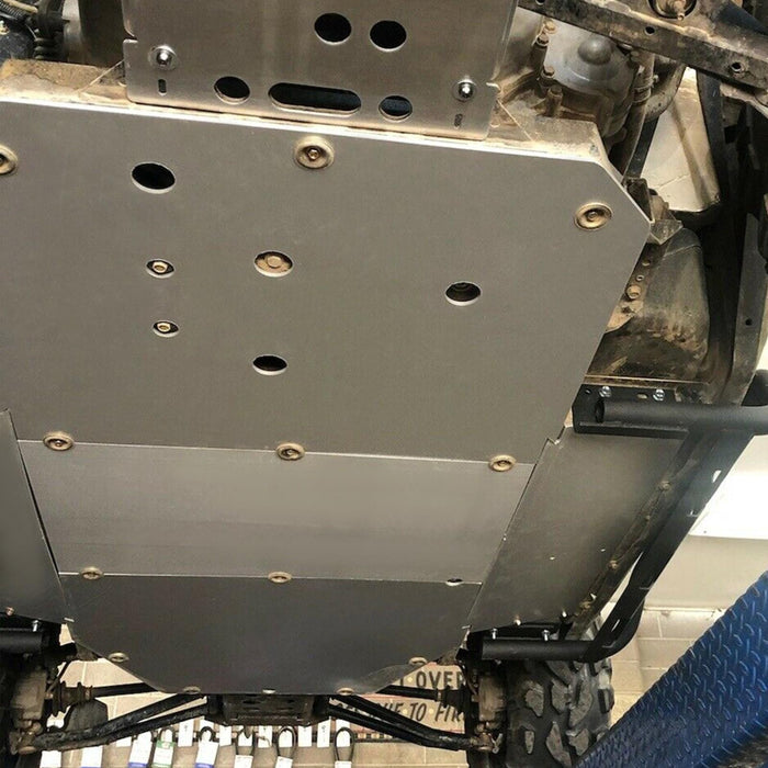 DURAFORCE FIT FOR 08-14 POLARIS RZR 800 RZR S 900 XC ALUMINUM SKID PLATE HEAVY DUTY 3/16"