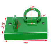 DURAFORCE Bolt on D Rings Grab Hooks For John Deere Compact Tractor 1025R 2032R 3320 2520