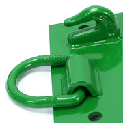 DURAFORCE Bolt on D Rings Grab Hooks For John Deere Compact Tractor 1025R 2032R 3320 2520