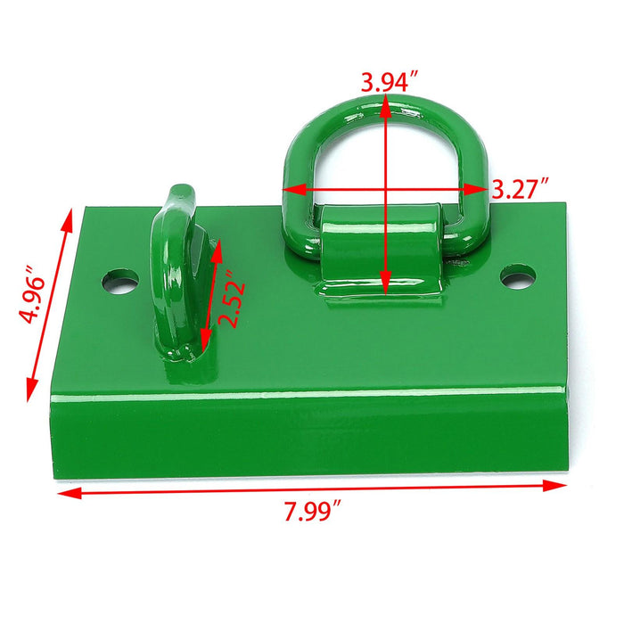 DURAFORCE Bolt on D Rings Grab Hooks For John Deere Compact Tractor 1025R 2032R 3320 2520