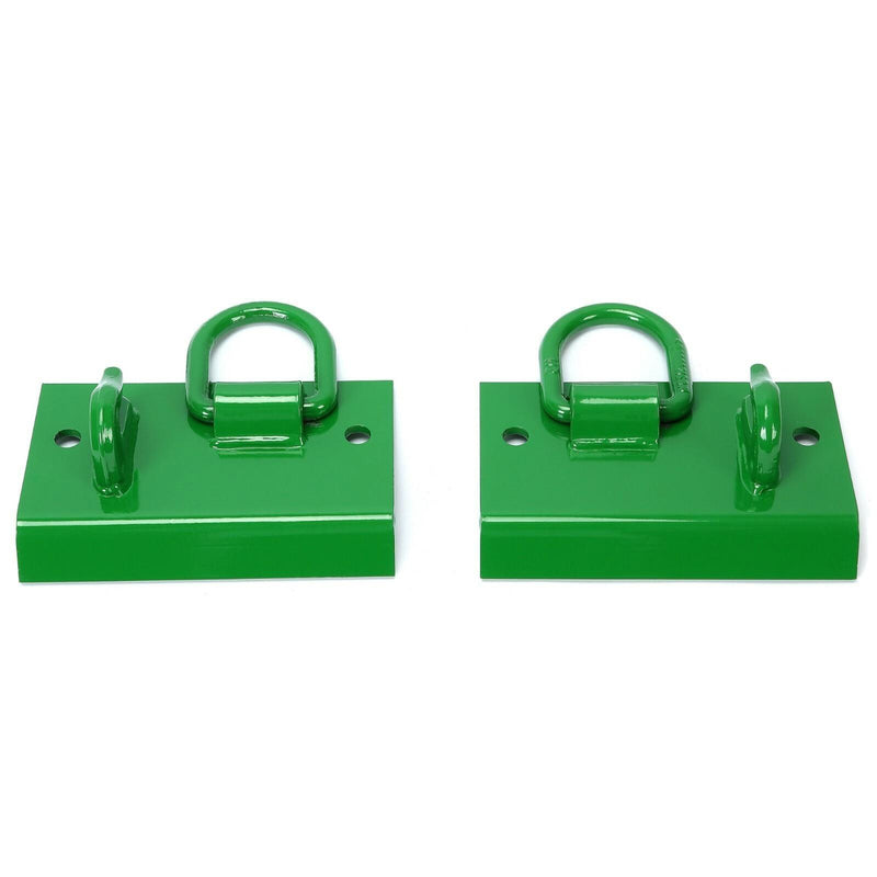 DURAFORCE Bolt on D Rings Grab Hooks For John Deere Compact Tractor 1025R 2032R 3320 2520