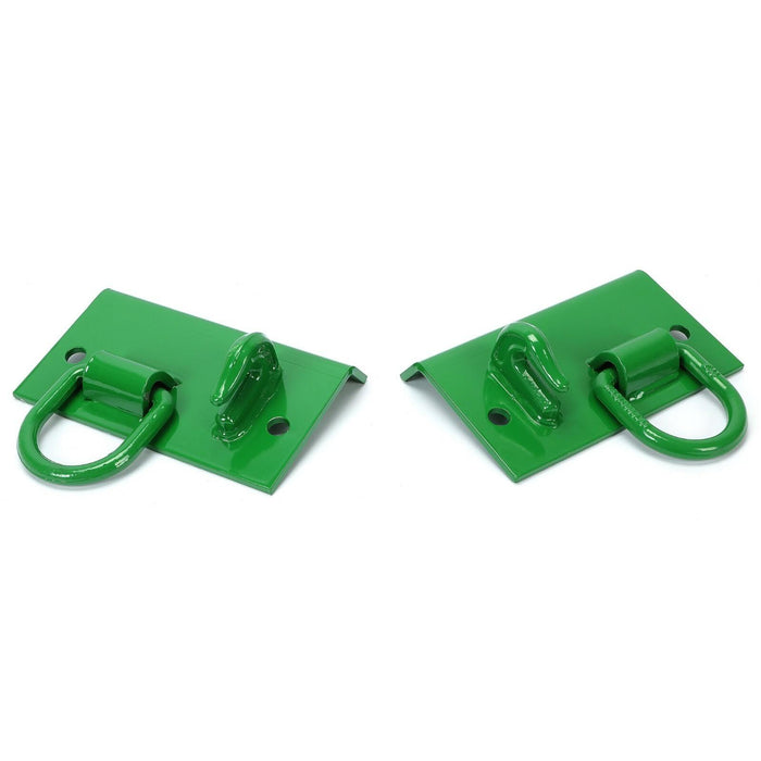 DURAFORCE Bolt on D Rings Grab Hooks For John Deere Compact Tractor 1025R 2032R 3320 2520