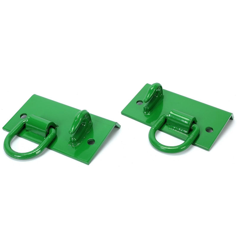 DURAFORCE Bolt on D Rings Grab Hooks For John Deere Compact Tractor 1025R 2032R 3320 2520