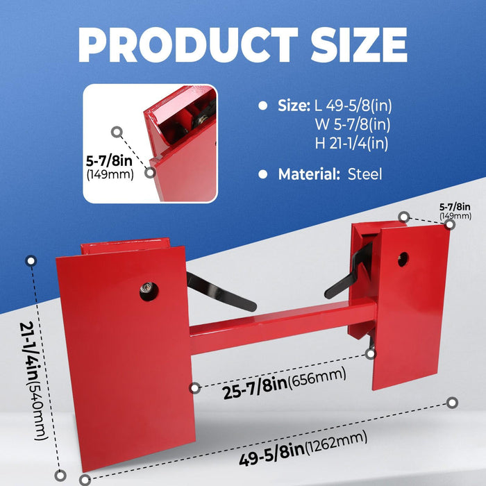 DURAFORCE For Bobtach Universal Skid Steer Quick Attach Plate Conversion Adapter 4000LBS