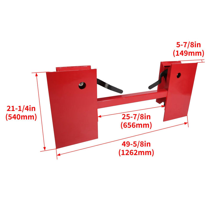 DURAFORCE For Bobtach Universal Skid Steer Quick Attach Plate Conversion Adapter 4000LBS