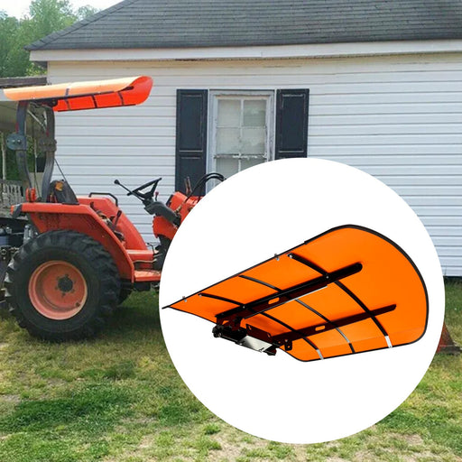 DURAFORCE Orange Tractor Canopy For Tractors Mowers ROPS Replace for Tuff Top 52"x52"