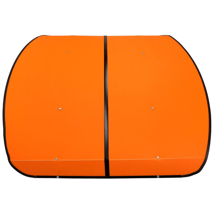 DURAFORCE Orange Tractor Canopy For Tractors Mowers ROPS Replace for Tuff Top 52"x52"