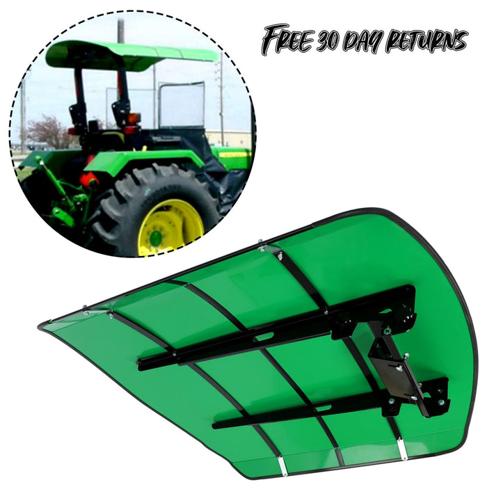 DURAFORCE Green Tuff Top Tractor Canopy For ROPS 52" X 52" Universal Fits
