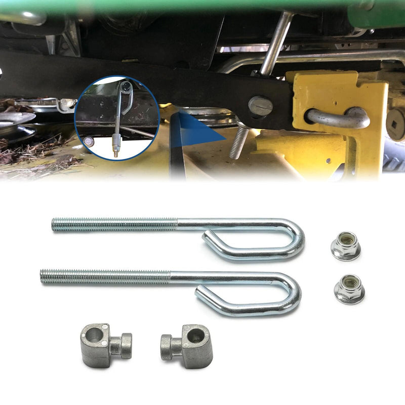 DURAFORCE Mower Deck Lift Linkage Rod Bolt Nut Trunnion For John Deere D100 D110 D120 D130