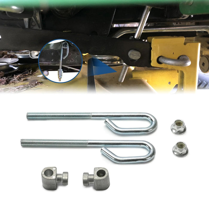 DURAFORCE Mower Deck Lift Linkage Rod Bolt Nut Trunnion For John Deere D100 D110 D120 D130
