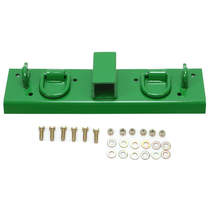 DURAFORCE Bolt-on Grab Hooks, D Rings,2" Receiver all-in-one For John Deere 1025R Tractor