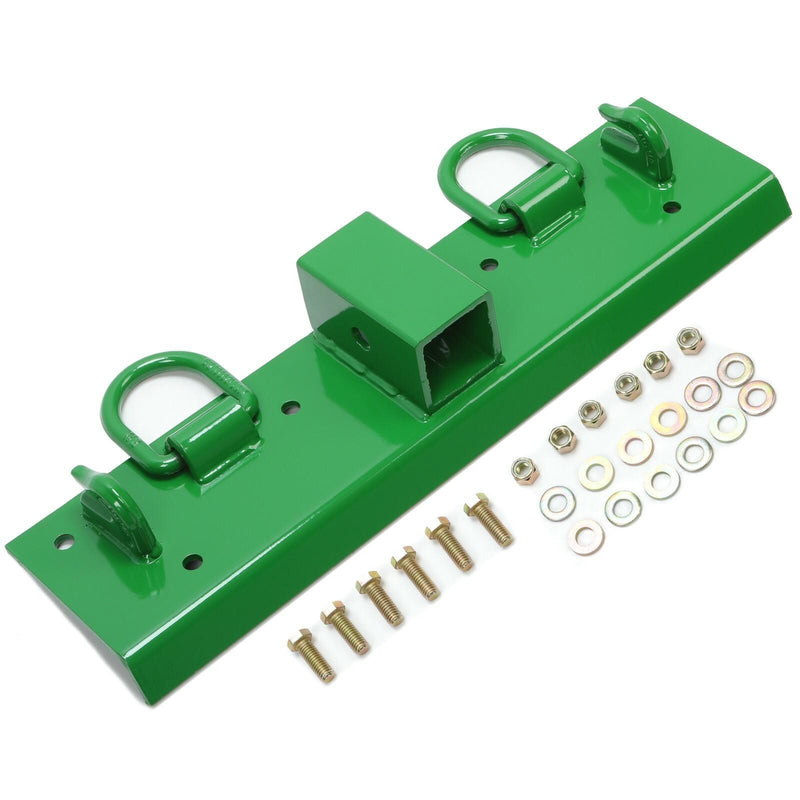 DURAFORCE Bolt-on Grab Hooks, D Rings,2" Receiver all-in-one For John Deere 1025R Tractor