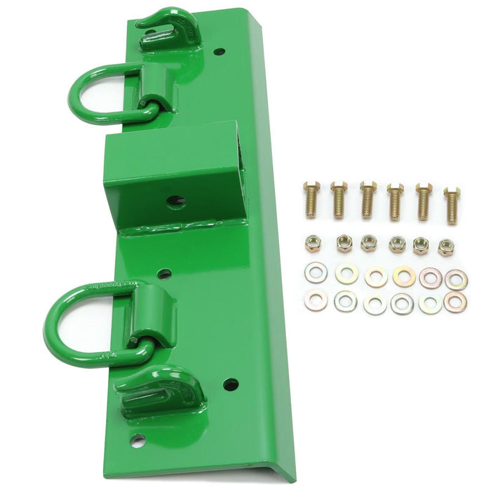 DURAFORCE Bolt-on Grab Hooks, D Rings,2" Receiver all-in-one For John Deere 1025R Tractor